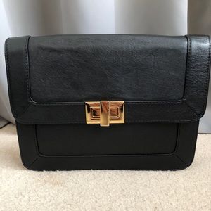 Rebecca Minkoff Leather Shoulder Clutch